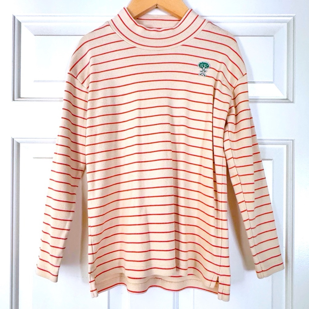 Tiny Cottons Striped Long Sleeve Top - Kids’ Size 10